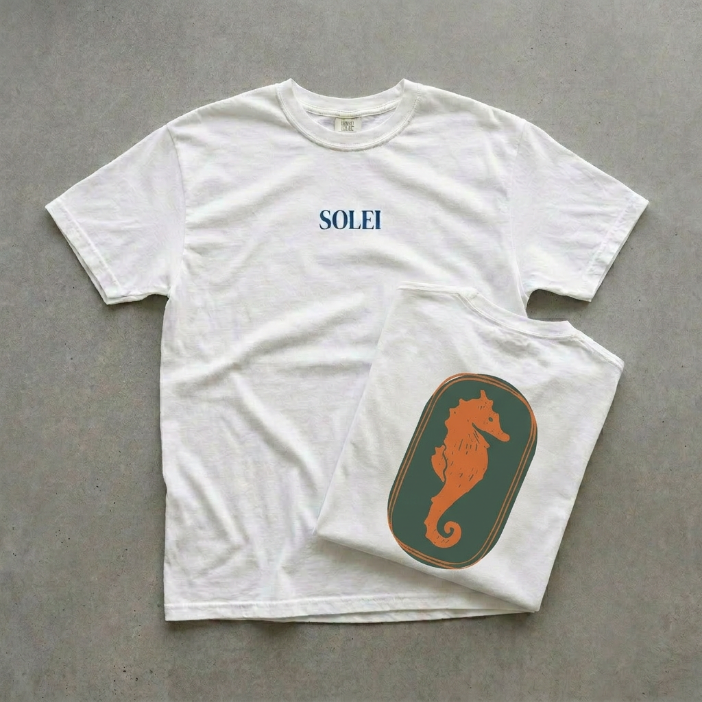 Mediterranean Seahorse Tee