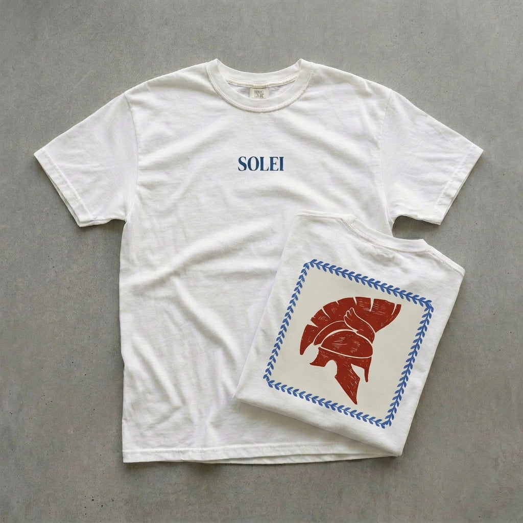 Corinthian Helmet Tee