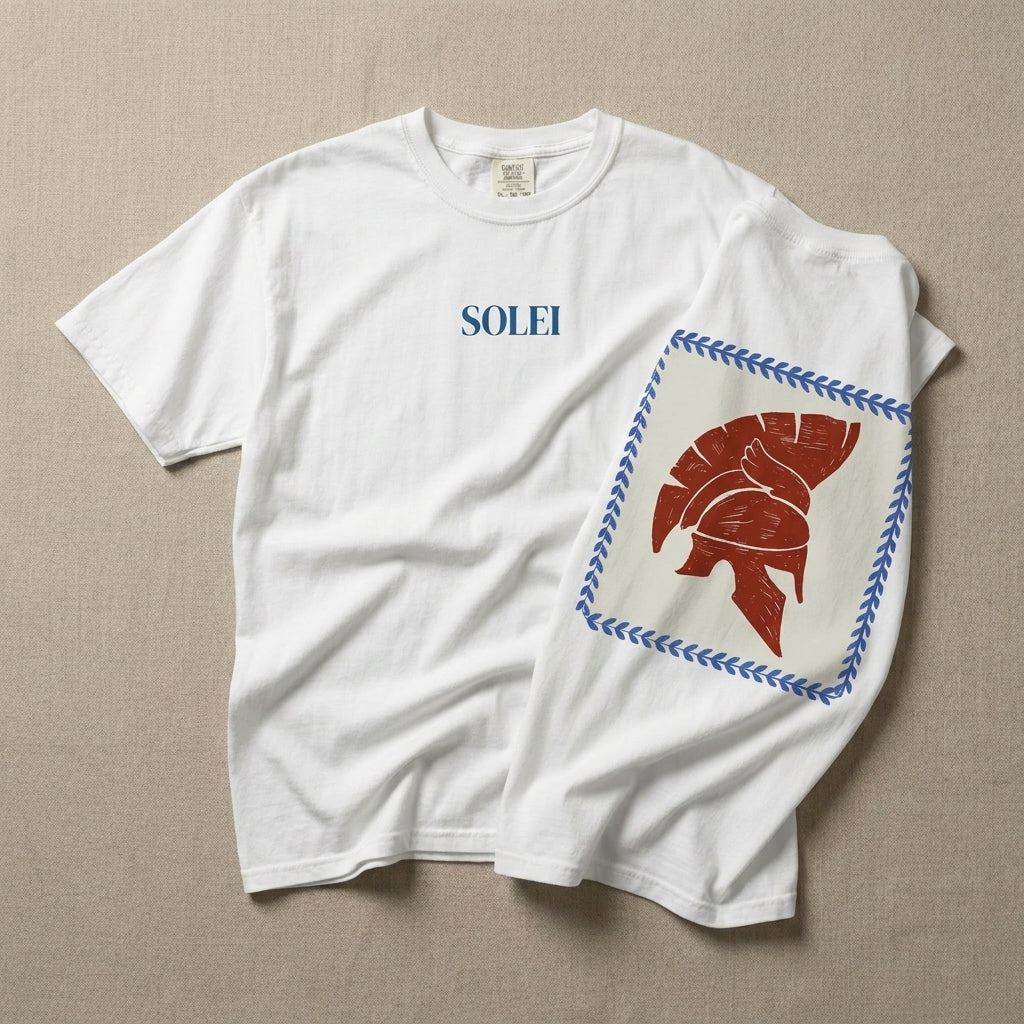 Corinthian Helmet Tee