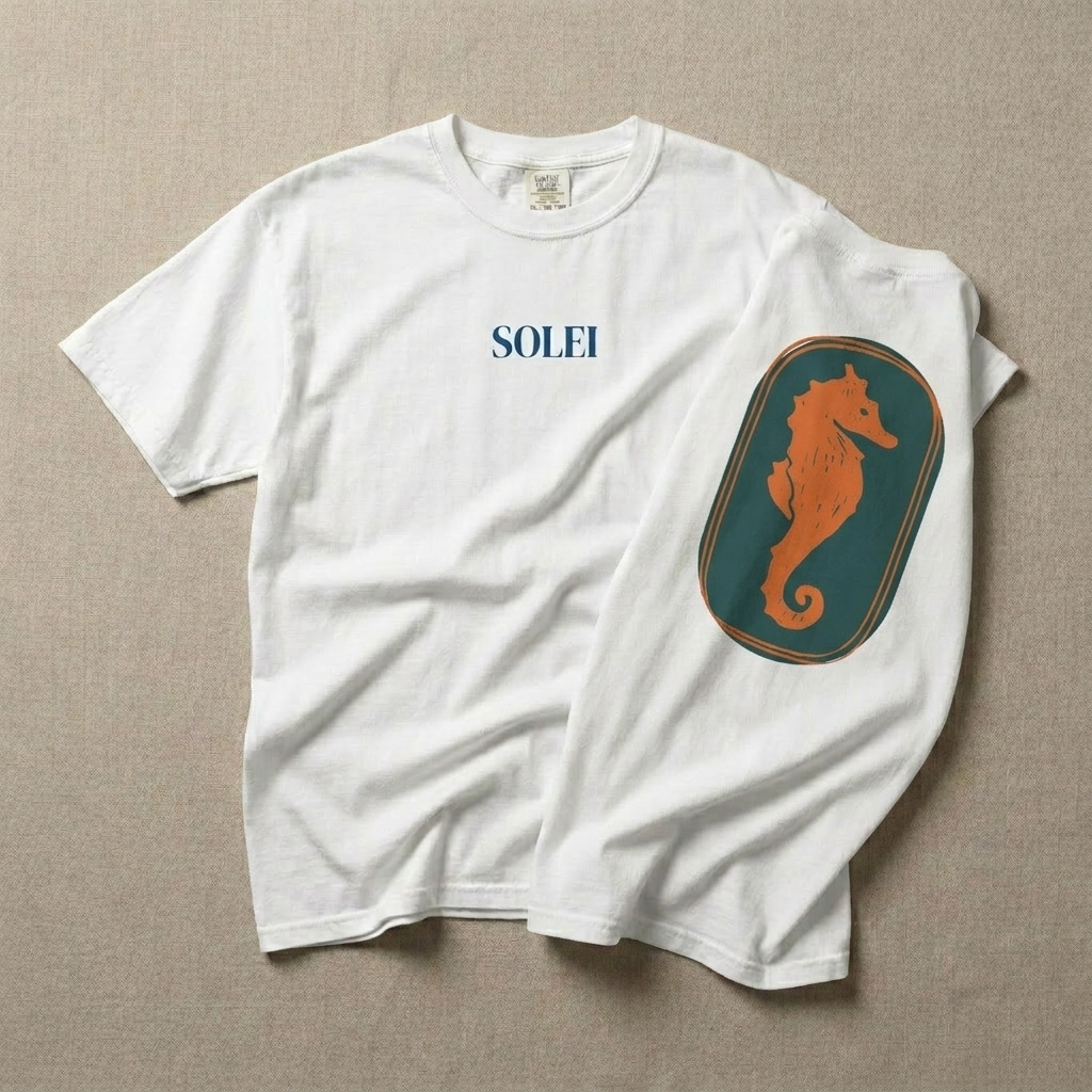 Mediterranean Seahorse Tee