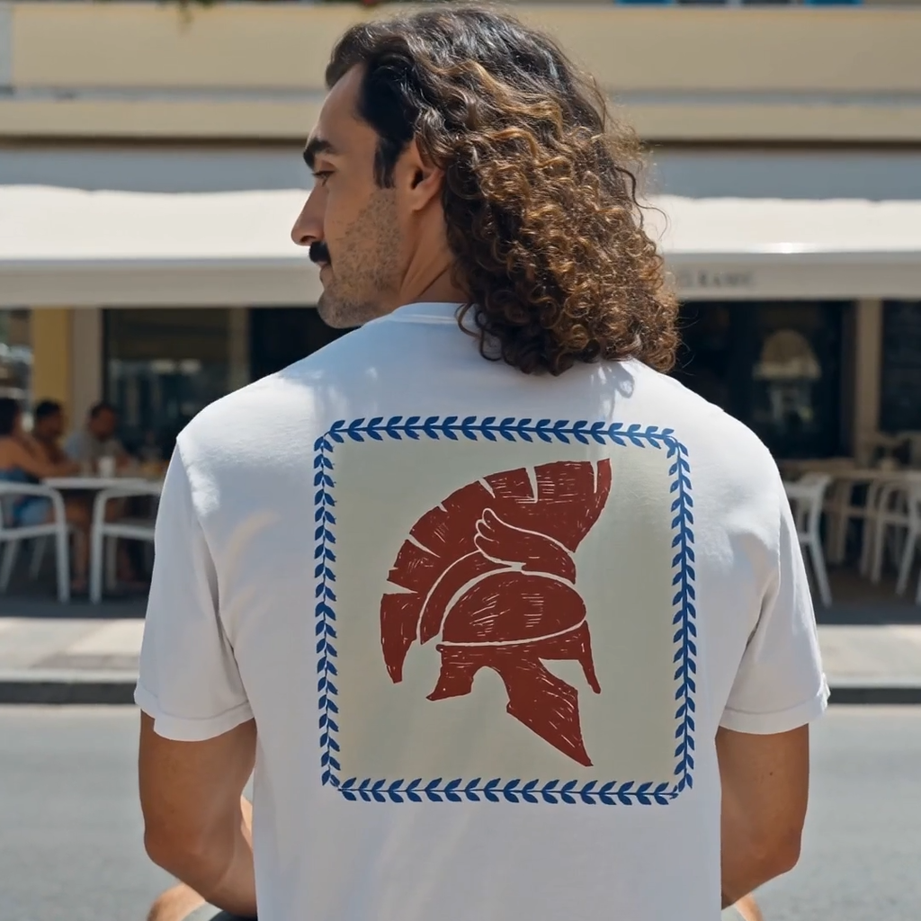 Corinthian Helmet Tee